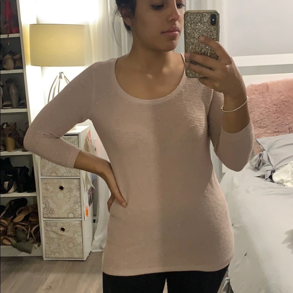 Sparkly Pink Long Sleeve